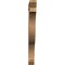 Ekena Millwork Funston Slat Rough Sawn Bracket, Western Red Cedar, 4"W x 42"D x 42"H BKT04X42X42FST06RWR - alternate 2